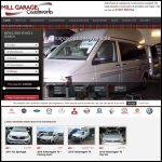 Screen shot of the New Mill Garage & Mot Centre Ltd website.