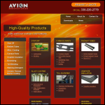 Screen shot of the Avion Partners Ltd website.