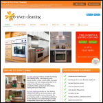 Screen shot of the Eco Cleaning Services (UK) Ltd website.