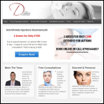 Screen shot of the Dorset Medical Cosmetics Ltd website.