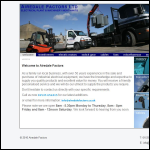 Screen shot of the Airedale Factors Ltd website.