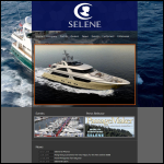 Screen shot of the Selene Design Ltd website.
