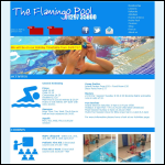 Screen shot of the Debenham Community Swimming Pool website.