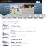 Screen shot of the Interior Install Solutions Ltd website.