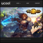 Screen shot of the U-cool Ltd website.