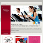 Screen shot of the Fosse Fitness 365 Ltd website.