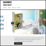 Screen shot of the David Sargent Tools Ltd website.
