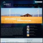 Screen shot of the Summit Power Caledonia Uk Ltd website.