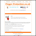 Screen shot of the Protecta Phone Ltd website.