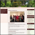 Screen shot of the Hopeworx website.