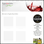 Screen shot of the Food Puglia Ltd website.