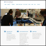Screen shot of the Droneflight Ltd website.