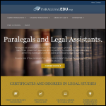 Screen shot of the Federation of Paralegals website.
