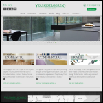 Screen shot of the Youngs Flooring & Walls Ltd website.