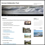 Screen shot of the Kernow Collaborative Trust website.