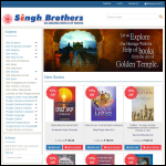 Screen shot of the Singh Brothers Ltd website.
