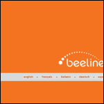 Screen shot of the Beeline Interactive Europe Ltd website.