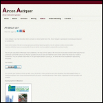 Screen shot of the Resuscitate Business Solutions Ltd website.