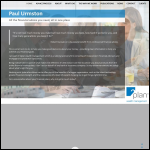 Screen shot of the Paul Urmston Ifa Ltd website.