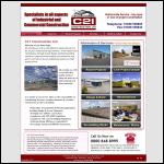Screen shot of the C21 Construction Ltd website.