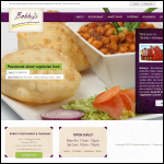 Screen shot of the Bobby's Restaurant Ltd website.
