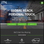 Screen shot of the Itn Solutions Ltd website.