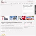 Screen shot of the Gibson Whitter Secretaries Ltd website.