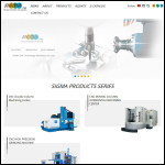 Screen shot of the Slg Designs Ltd website.