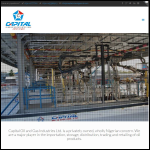 Screen shot of the Capital Oil & Gas Ltd website.