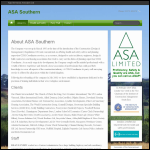 Screen shot of the Asa Electrical Contractors Ltd website.
