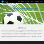 Screen shot of the Click Sports Ltd website.