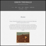 Screen shot of the Simon Theobald Ltd website.