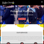 Screen shot of the Polka Dot Planning Ltd website.