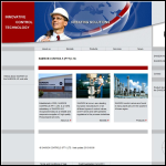Screen shot of the Samson Products Ltd website.