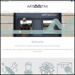 Screen shot of the Mtaatm Ltd website.