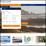 Screen shot of the Coastal Golf in the Community Ltd website.