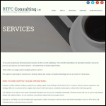 Screen shot of the Rtfc Planning Ltd website.