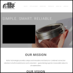 Screen shot of the Rotite Technologies Ltd website.