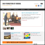 Screen shot of the Sikh Foundation website.