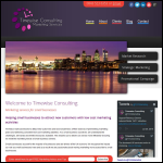 Screen shot of the Timewise Marketing Services Ltd website.