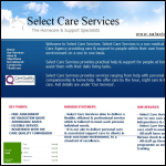 Screen shot of the Victory Health Care Srvices Ltd website.