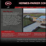 Screen shot of the Will Parker Sports Ltd website.