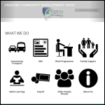 Screen shot of the East Cheshire Community Transport website.