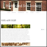 Screen shot of the Hardy & Son Joinery Ltd website.