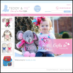 Screen shot of the Teddy & George Ltd website.