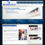Screen shot of the Aslan Electrical Services Ltd website.