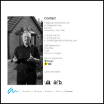 Screen shot of the Fitzgerald Architecture Ltd website.