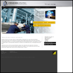 Screen shot of the Pipework Utilities Ltd website.