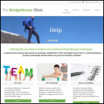 Screen shot of the Bridgehouse Clinic Ltd website.
