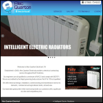 Screen shot of the Alec Quarton Electrical Ltd website.